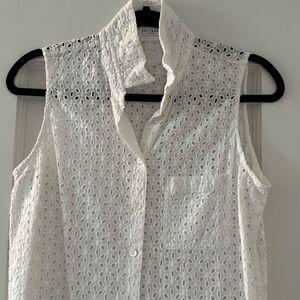 🧡 Equipment Eyelet Top Tunic Swim Cover-Up